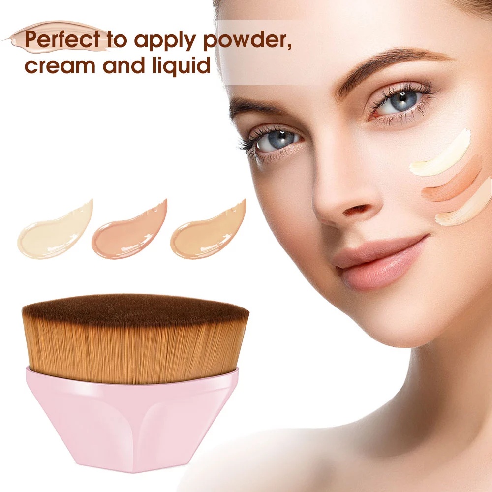 Set cọ trang điểm + bông mút trang điểm MAANGE dùng đánh phấn/ kem/ kem che khuyết điểm (có bán lẻ cọ trang điểm)