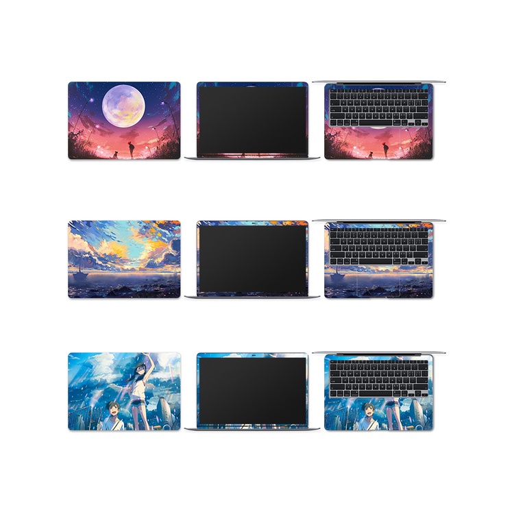 Miếng dán trang trí laptop DIY đáng yêu cho MacBook/HP/Acer/Dell/ASUS