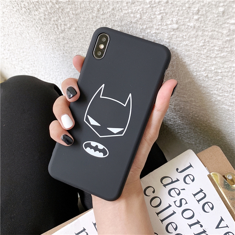 Ốp lưng iphone super hero trơn 5/5s/6/6plus/6s/6splus/7/7plus/8/8plus/x/xr/xs/11/12/pro/max/plus/promax -Awifi Case A3-8 | BigBuy360 - bigbuy360.vn