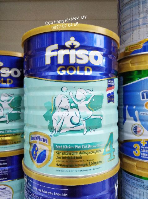 Sữa bột FRISO GOLD 3, 4 1.5KG