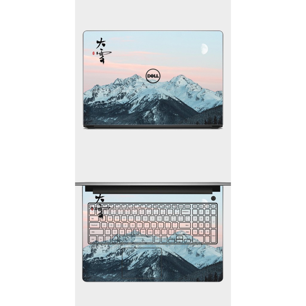 Skin laptop miếng dán laptop mẫu phong thủy decal dán cho HP Dell Asus Acer Lenovo MSI Mác - in theo yêu cầu