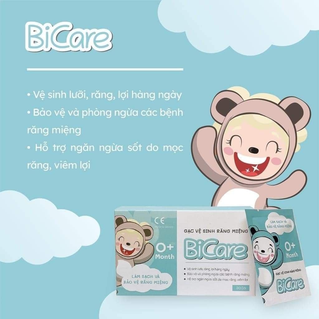 Gạc Vệ Sinh Răng Miệng Bicare