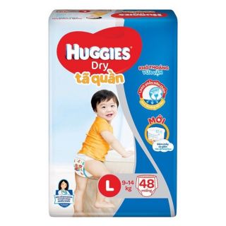 Tã quần huggies l48/xl42 hongoanh325