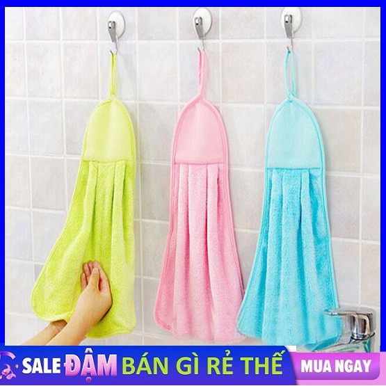 Khăn Lau Tay Nhà Bếp Đa Năng Mềm Mịn Size 35x28cm (Loại Mỏng) | BigBuy360 - bigbuy360.vn