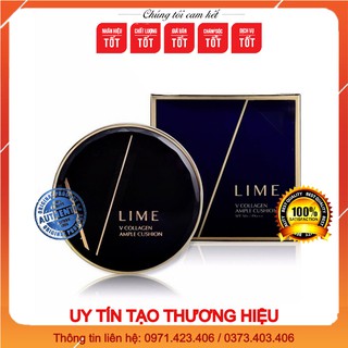 [CHÍNH HÃNG] Phấn nước V LIME Collagen Ample Cushion dành cho da khô (vỏ xanh)