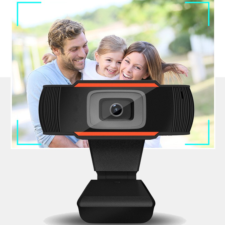 Webcam máy tính học tập chất lượng 720P tích hợp micro Camera máy tính PC học tập 720P