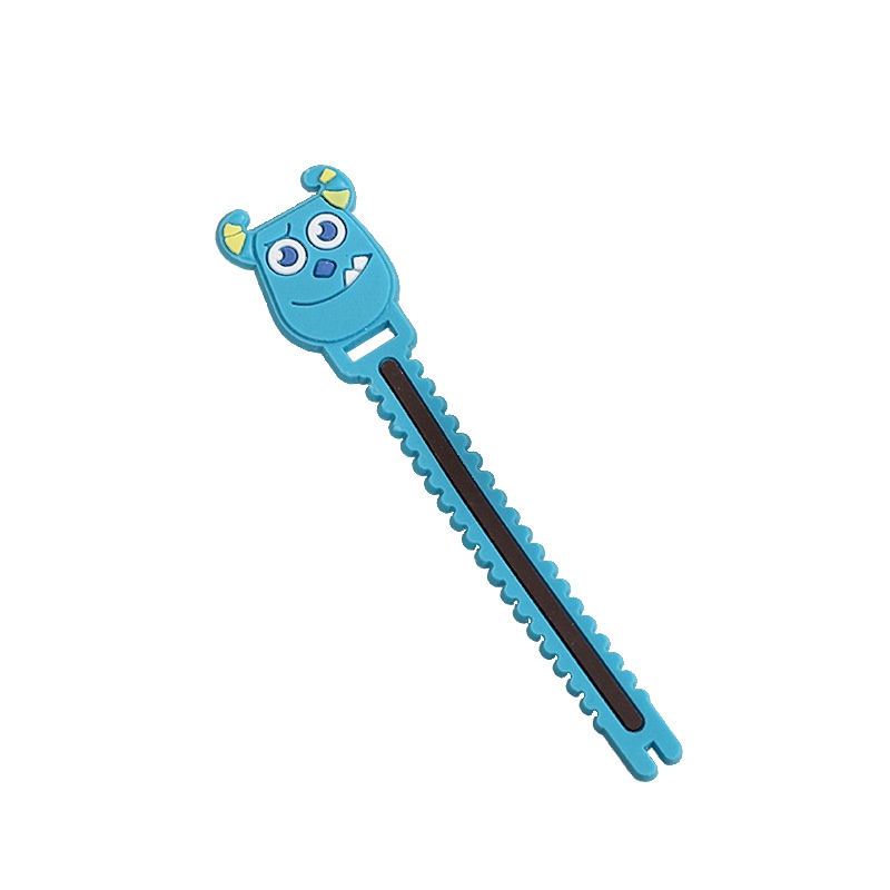 Dây buộc nhựa dẻo hoạt hình dùng buộc tai nghe điện thoại cap máy tính tiện lợi