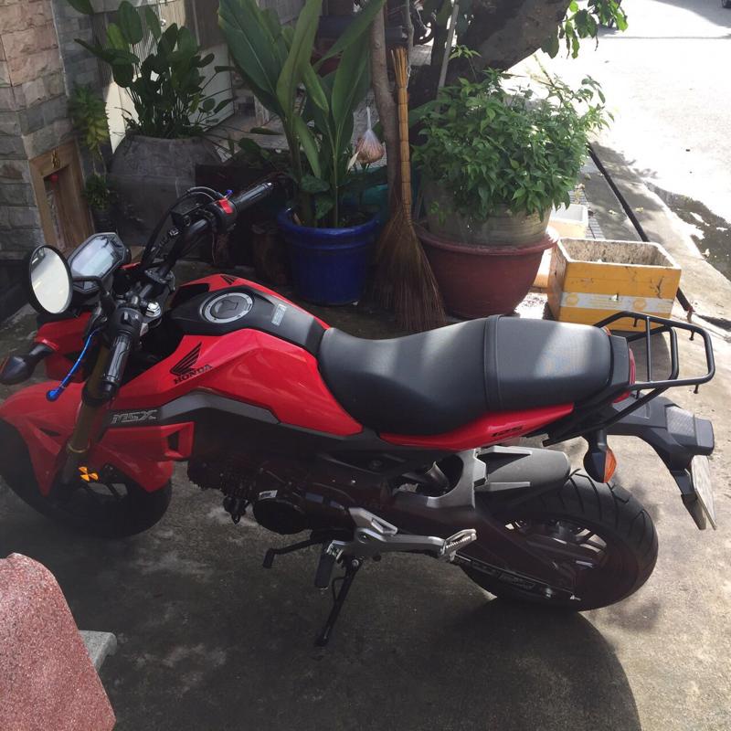 Cản sau  cộng tròn xe MSX