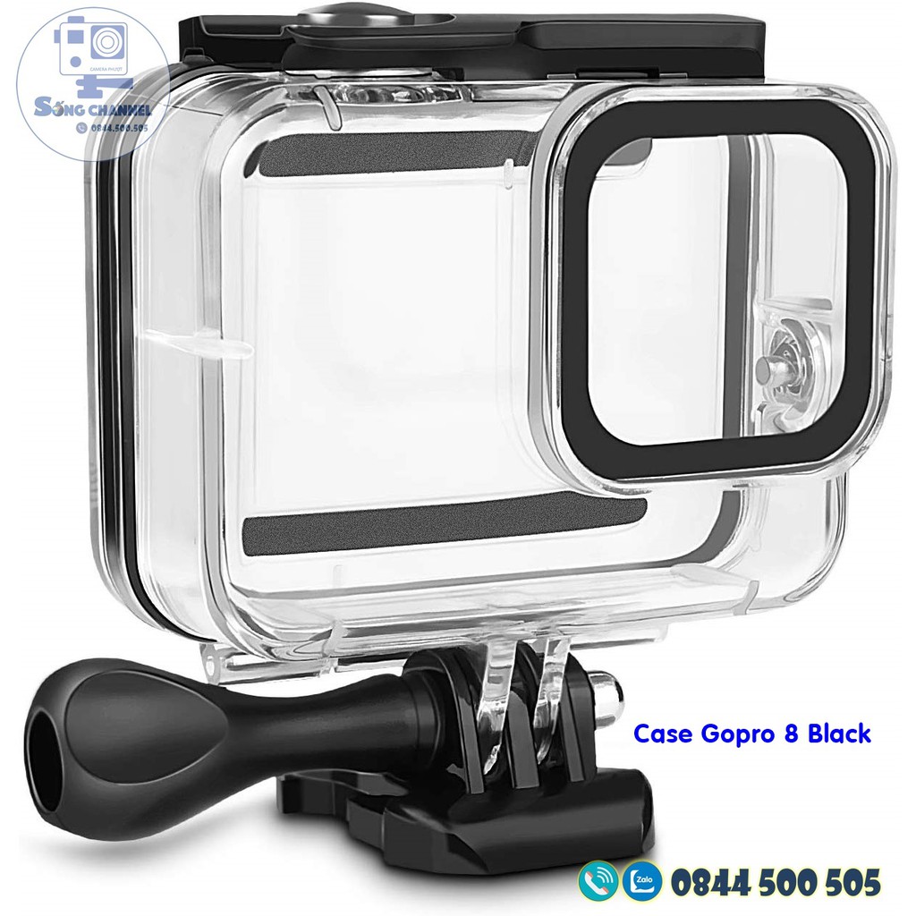 Case Chống Nước Gopro 8 black [HÀNG XỊN]
