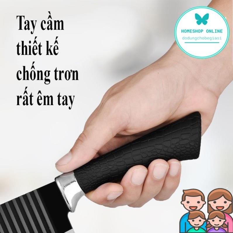 Dao Thái Nhật Lưỡi Gợn Sóng Đầu Nhọn Bằng Thép Không Gỉ HOME SHOP ONLINE sale