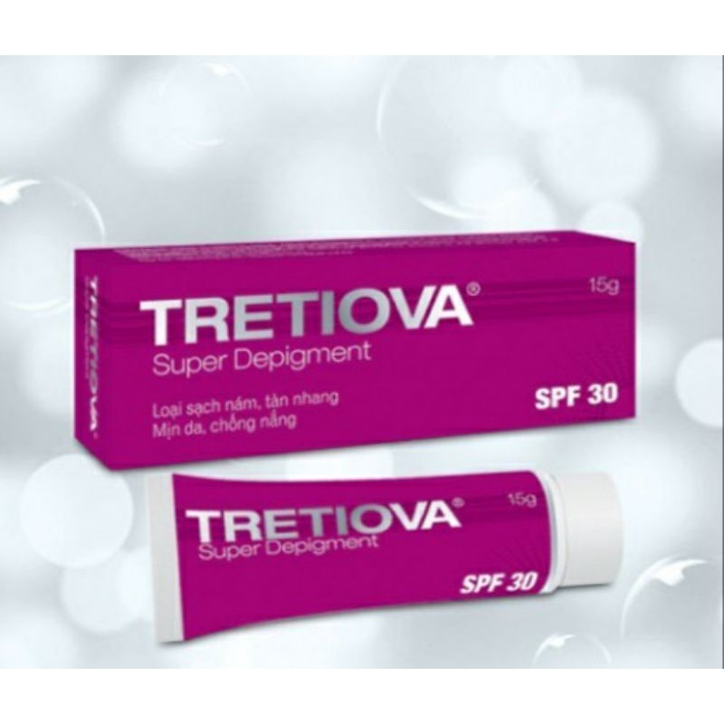 Kem Tretiova  ⚡ CAM KẾT CHẤT LƯỢNG ⚡ Bôi N.á.m T.à.n N.h.a.ng  trên da hiệu quả 15g
