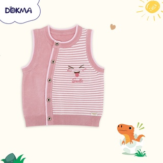 DA981 Áo len gile cài lệch Dokma (3-9M)