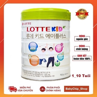 Sữa Bột Lotte Kid A+ 760g thay thế Kid Power 750g Nội Địa Hàn