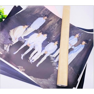 Poster ảnh và quà Pre order MOTS7 hàng chính hãng (K39)