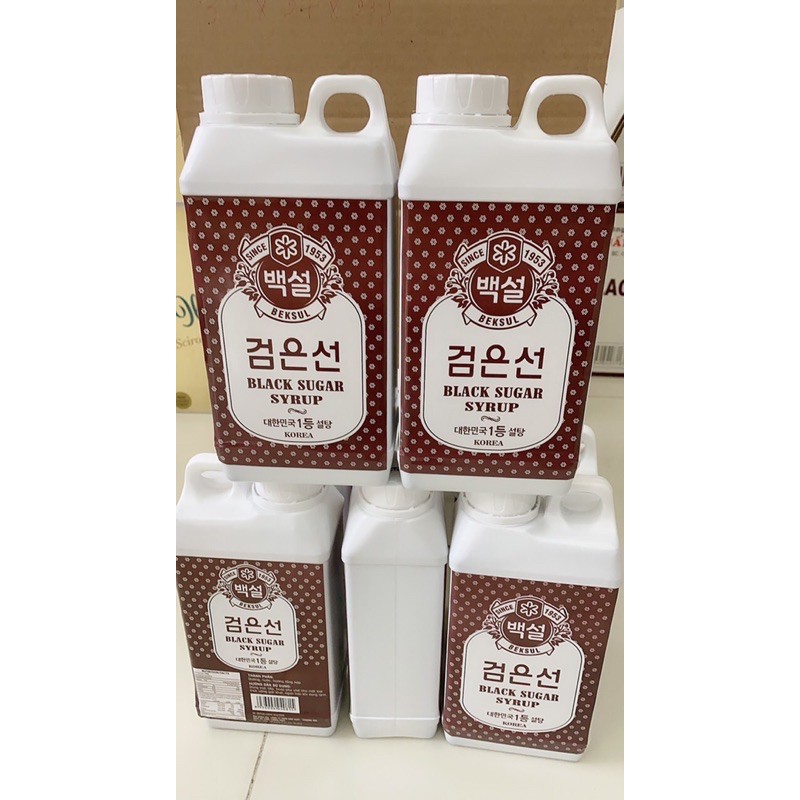 Syrup nước đường đen hàn quốc 1kg ( black sugar)