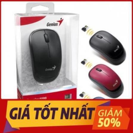 Mouse ko dây V6000 genius xa 10m Chính Hãng bt(MOUSE + chuột)
