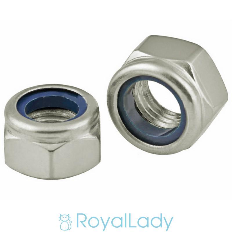 Bu lông lục giác M3/M4/M6 bằng thép không gỉ lồng đệm nylon