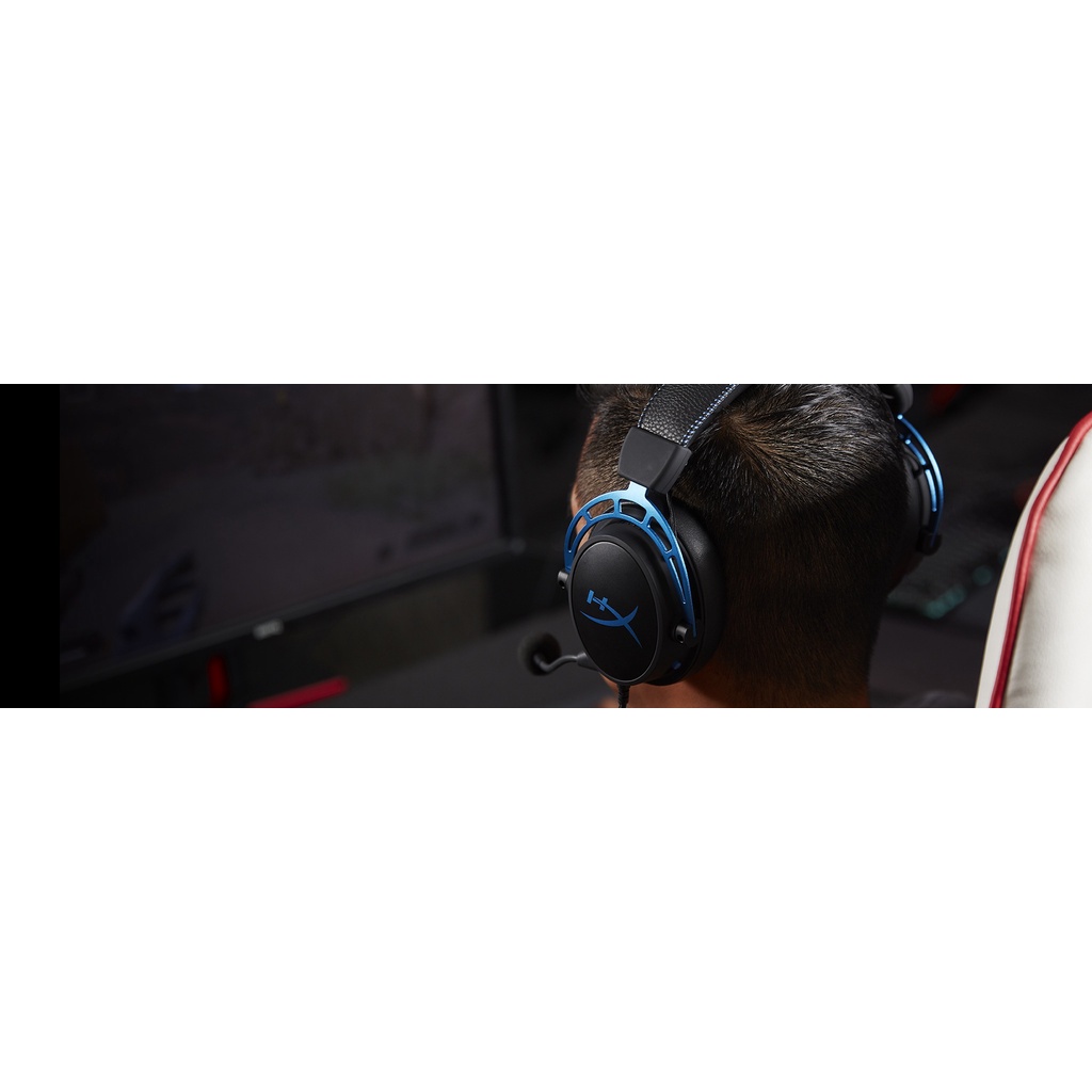 -  -  - Tai nghe HyperX Cloud Alpha S - Blue - Chính Hãng Việt Nam - Mới 100%