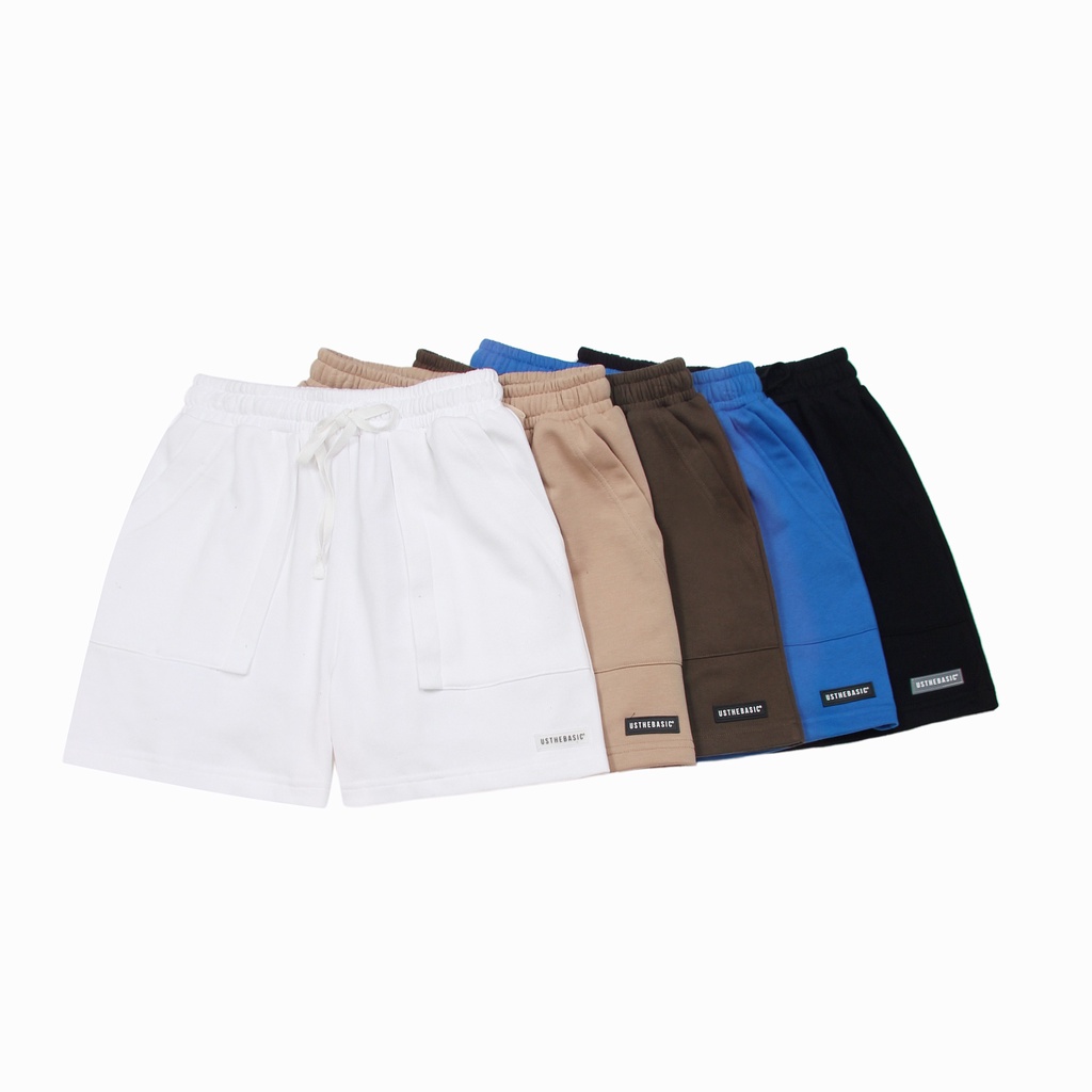 Usthebasic - Set Áo Quần French Terry Pocket Logo