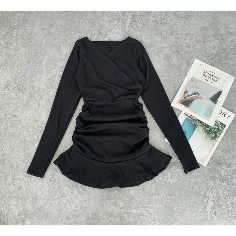 Đầm body nhún đuôi cá 14004 | BigBuy360 - bigbuy360.vn