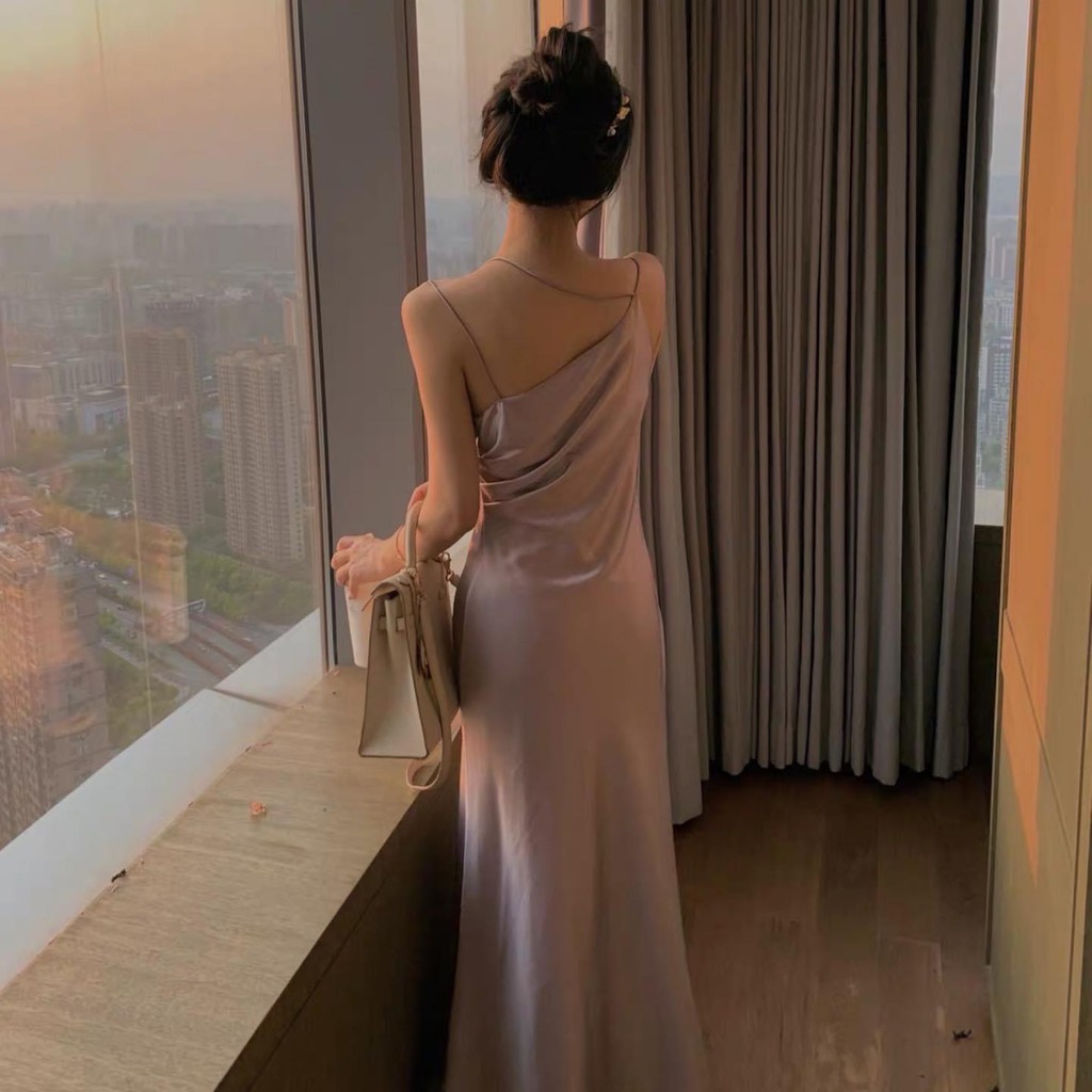 Váy Lụa Dây Vai L SEOUL | BigBuy360 - bigbuy360.vn