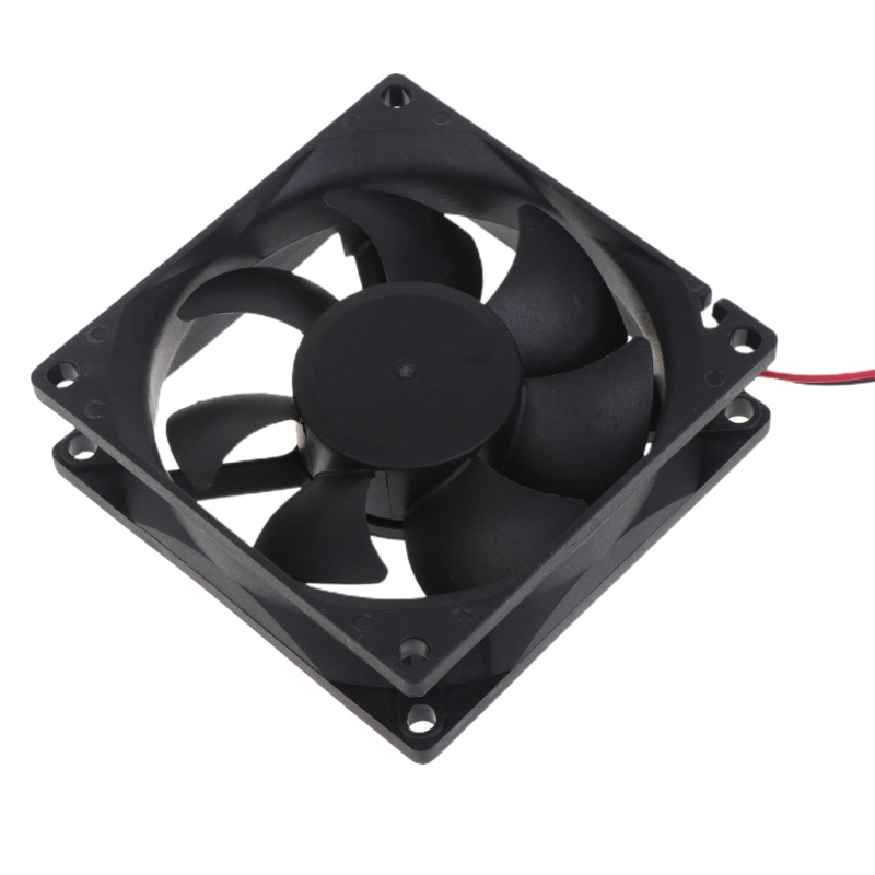 Quạt Tản Nhiệt 2 Pin XH 2 54 8025 3300RPM 3300RPM 12V 5V 8025 Kích Thước 80mm