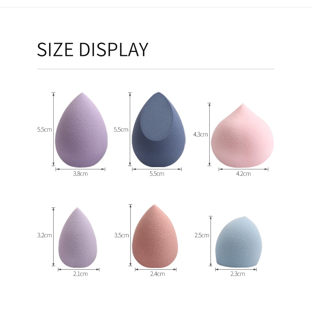 Bộ Dụng Cụ Trang Điểm Bọt Biển MAGEFY 5 Món