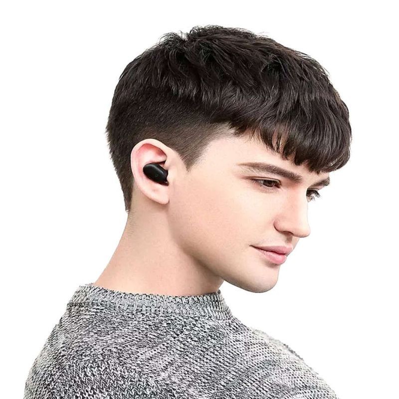 Tai nghe Bluetooth Mini Xiaomi Earphone nhỏ gọn cho điện thoại iPhone iPad Samsung OPPO 6 7 8 10 11 12 Plus x xs max xr