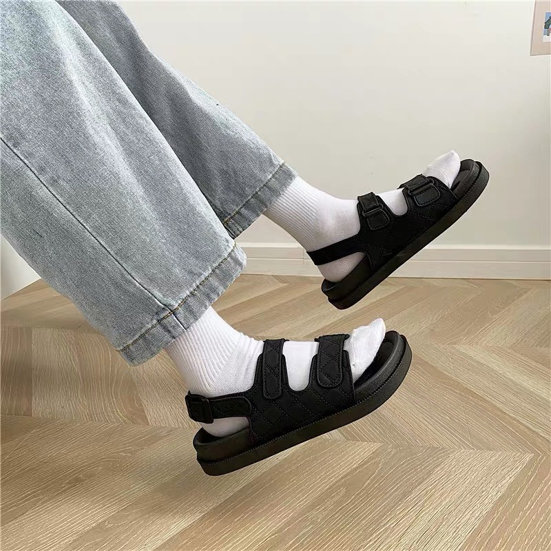 (3 Màu) Sandal Nữ 2 Quai Mã 06 Siêu Mền Cực Mềm