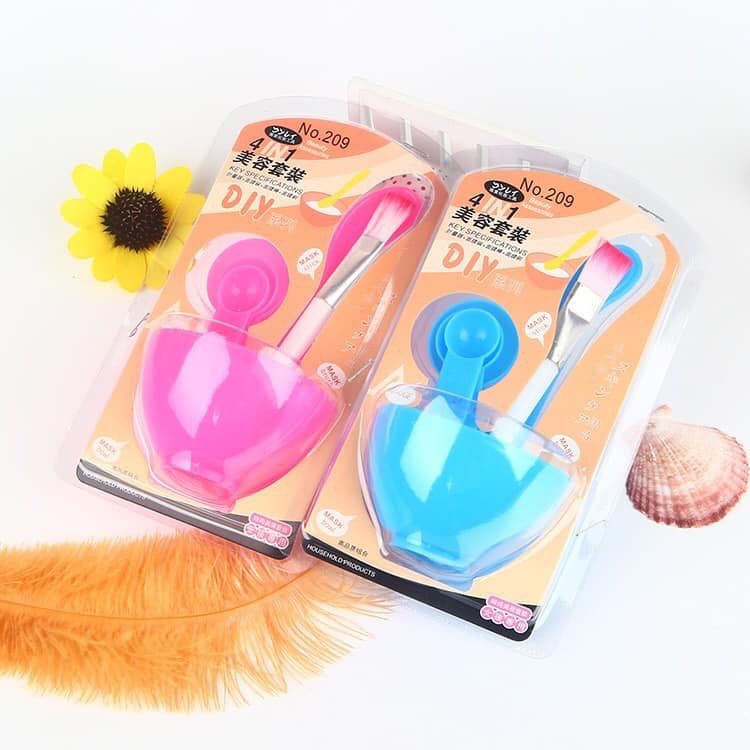 🎀Bộ Dụng Cụ Trộn Mặt Nạ Đắp Mặt 4 in 1🎀