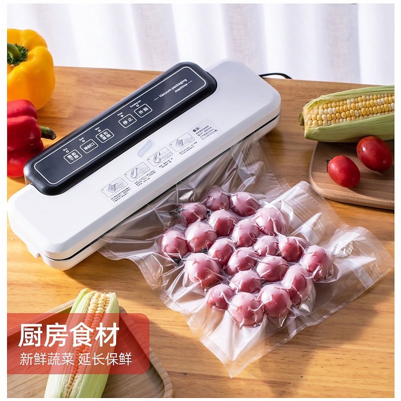 Máy Hút Chân Không Thực Phẩm Kèm Hàn Miệng Túi Vacuum Sealer TAILI SP079 - Tặng 10 túi hút, Cao cấp!
