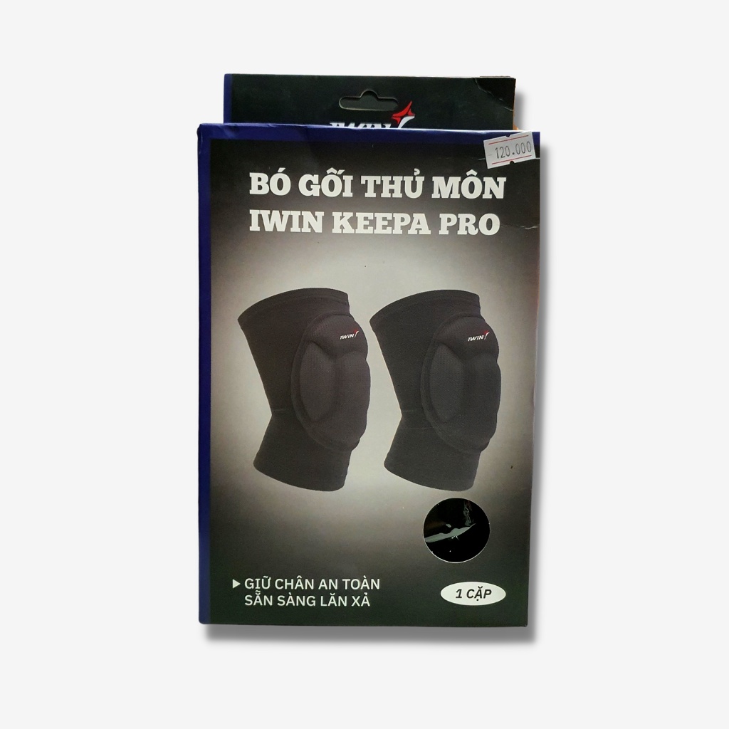 KNEE SUPPORT - Bó Gối Thủ Môn Iwin Keepa Pro Chính Hãng