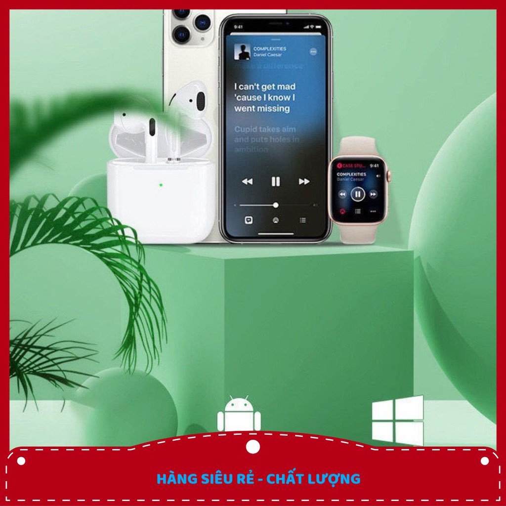 Tai nghe Bluetooth Không Dây Pro 4 Nhét Tai, Đẹp như Airpod Pro versa.shop01