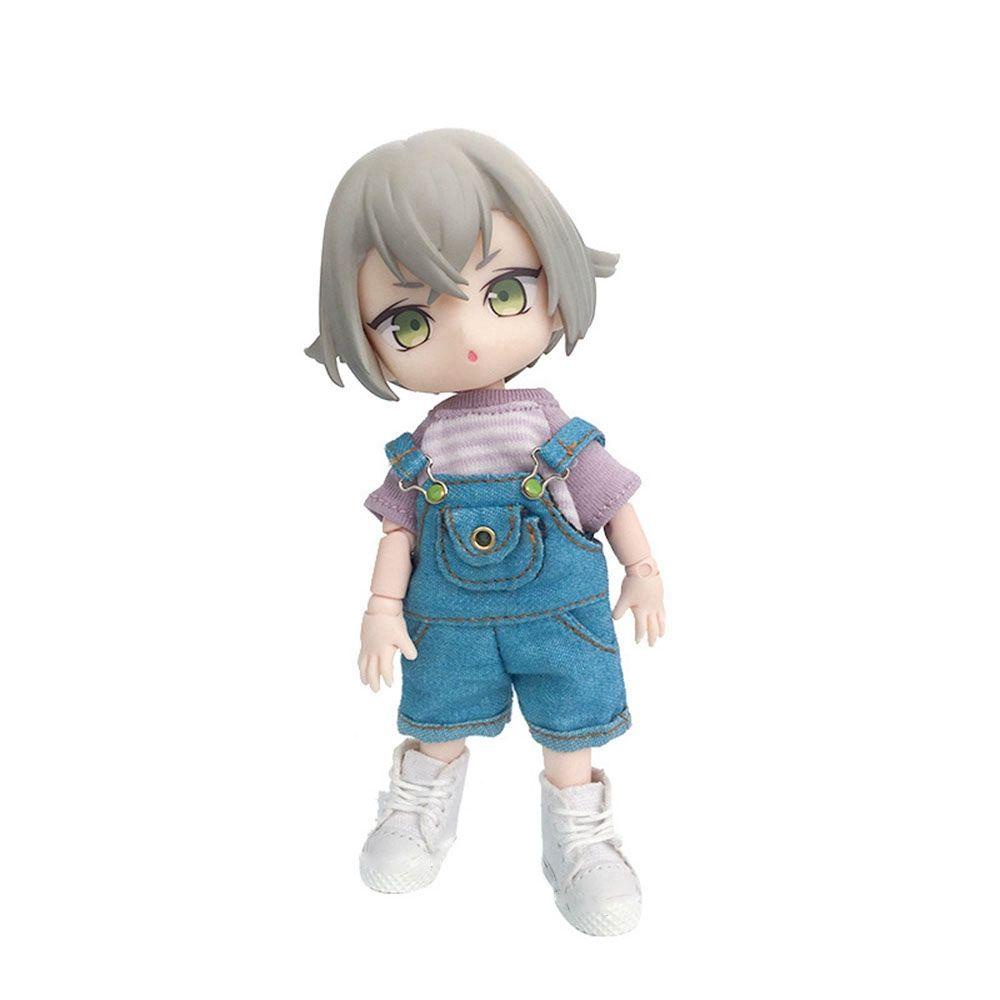 RAINBOW Bộ Quần Áo Thời Trang Dành Cho Búp Bê OB11 1 / 12BJD