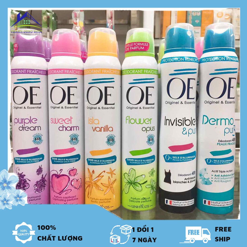 Xịt Thơm Toàn Thân OE  200Ml Pháp