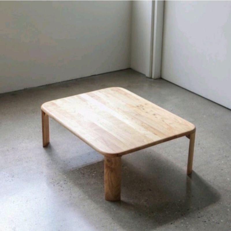 BÀN TRÀ, BÀN NHẬT, BÀN BÁNH MÌ, gấp gọn gỗ cao su tự nhiên .