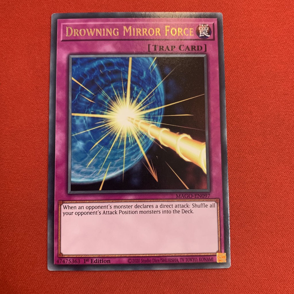 [EN-JP][Thẻ Bài Yugioh Chính Hãng] Drowning Mirror Force