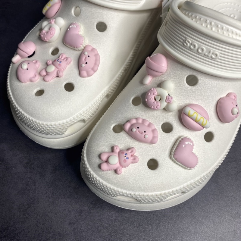 Phụ Kiện Jibbitz, Sticker Gắn Dép Crocs Hình Dễ Thương
