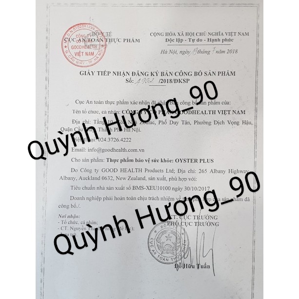 Viên uống OYSTER PLUS 60 viên hàng chính hãng