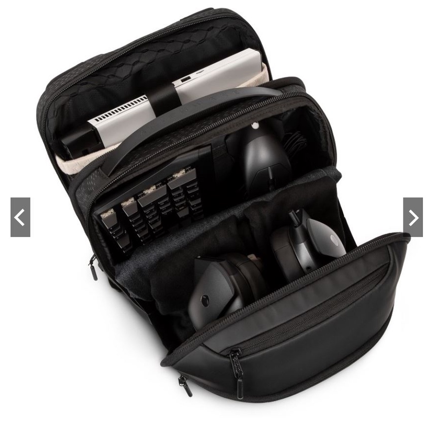 Balo Dell Alienware Backpack Horizon Travel Backpack chống nước,AW723P, chính hãng