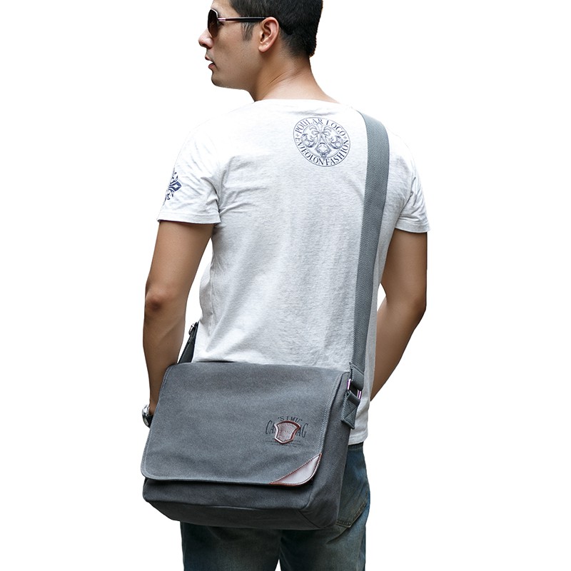 Túi xách Canvas phong cách Vintage cho nam | BigBuy360 - bigbuy360.vn