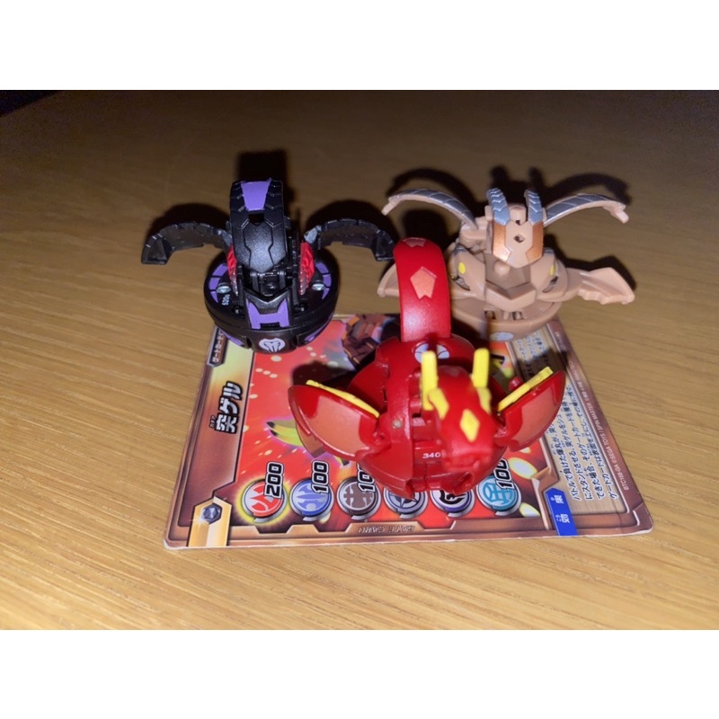 Bộ 3 bakugan chính hãng