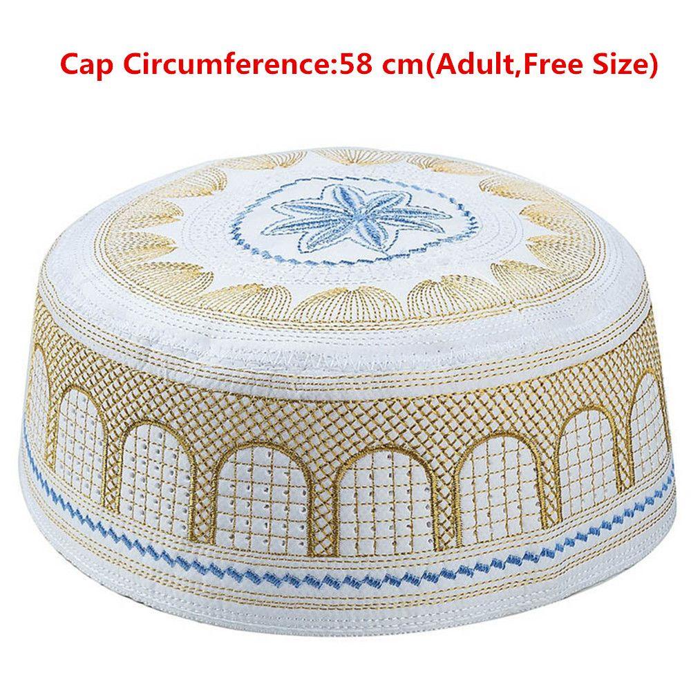 Nón Cầu Nguyện Bằng Cotton Phong Cách Ả Rập Dành Cho Nam