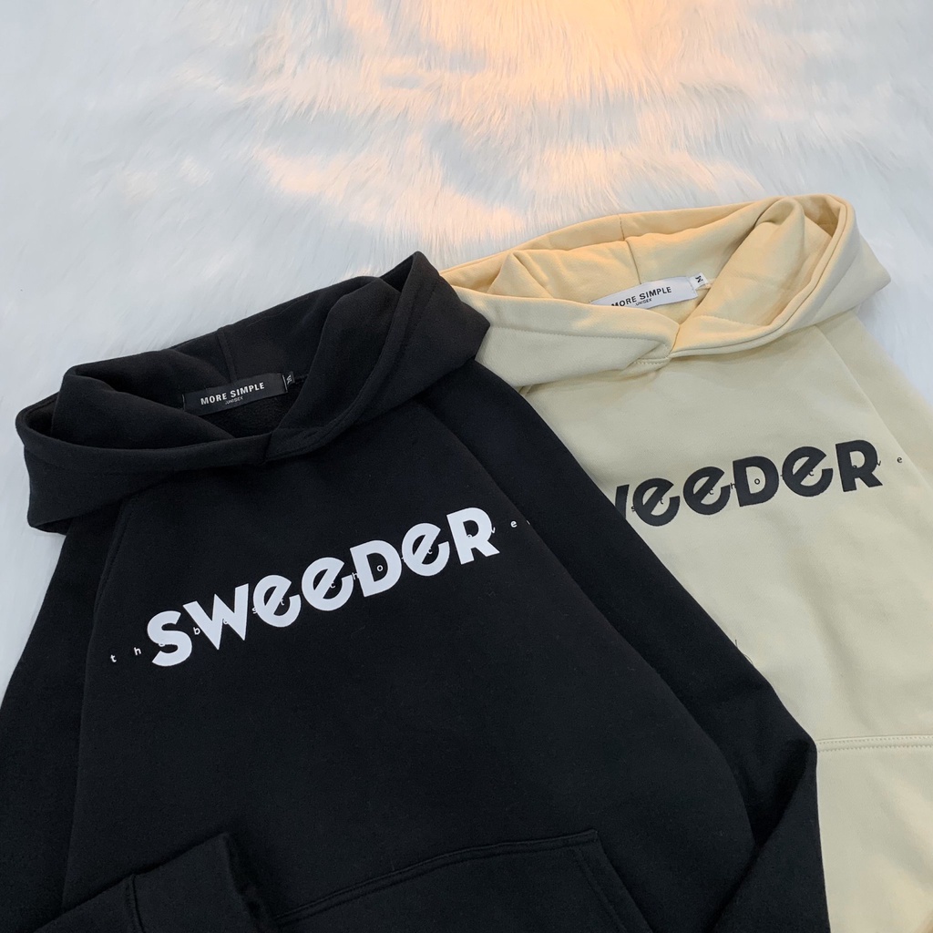 Áo Khoác Hoodie Form Rộng Unisex WED Vải Nỉ Bông Dày Dặn Chữ Dập Nổi - Tuni Store | BigBuy360 - bigbuy360.vn