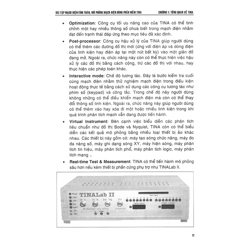 Sách Bài Tập Mạch Điện - Tính Toán, Mô Phỏng Mạch Điện Dùng Phần Mềm Tina