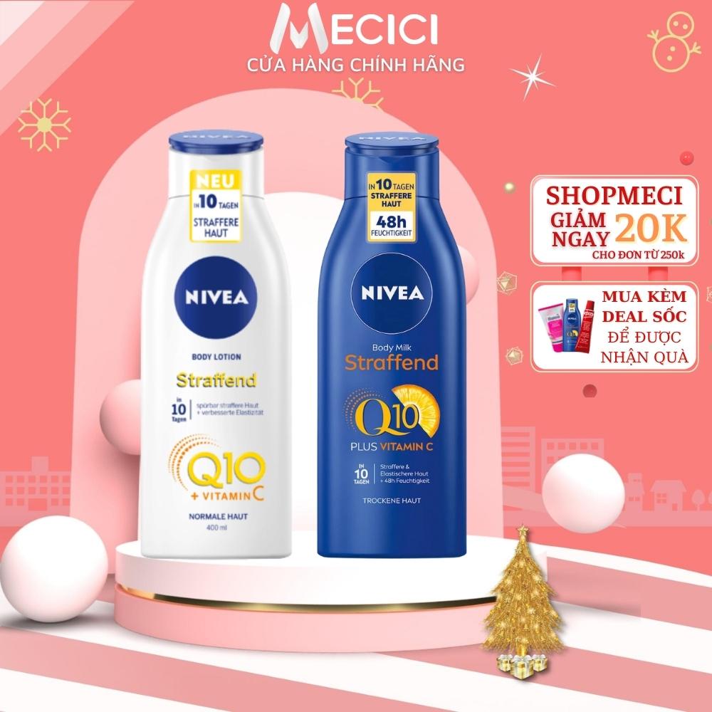 Sữa dưỡng thể Nivea Q10 Vitamin C 400ml nội địa Đức - Shop Mecici