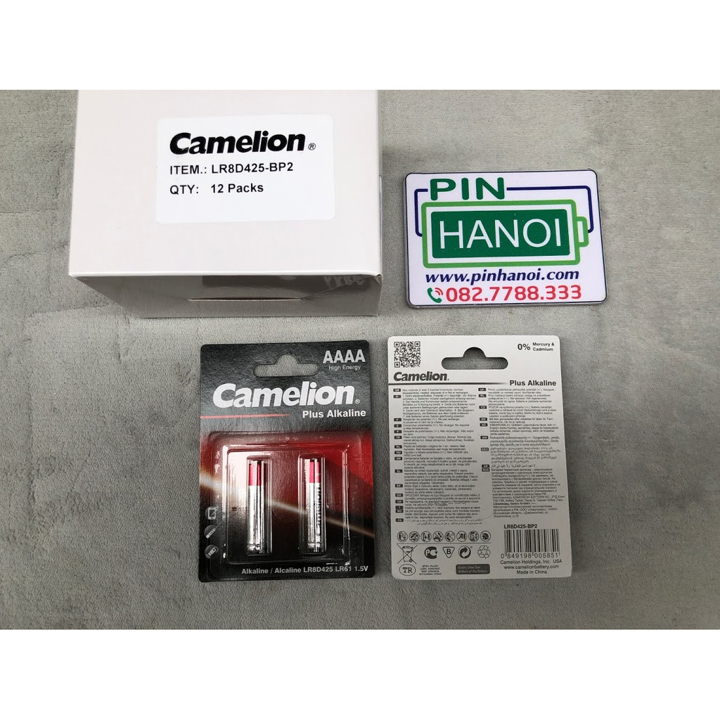Bộ 2 pin AAAA LR8 Camelion Plus Alkaline 1.5V LR8D425-BP2
