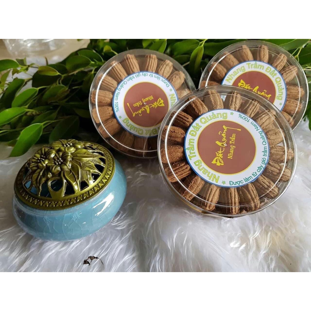Nụ Trầm Hương Thác Khói - 100% Từ Bột Trầm Hương - Nhang Sạch Không Hóa Chất - Nhang Trầm Sạch