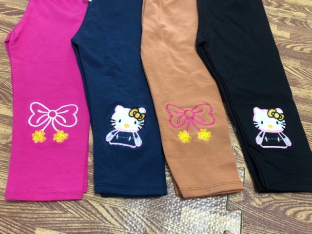 {8-18kg} Quần dài legging, quần dài cotton bé gái chất mịn đẹp