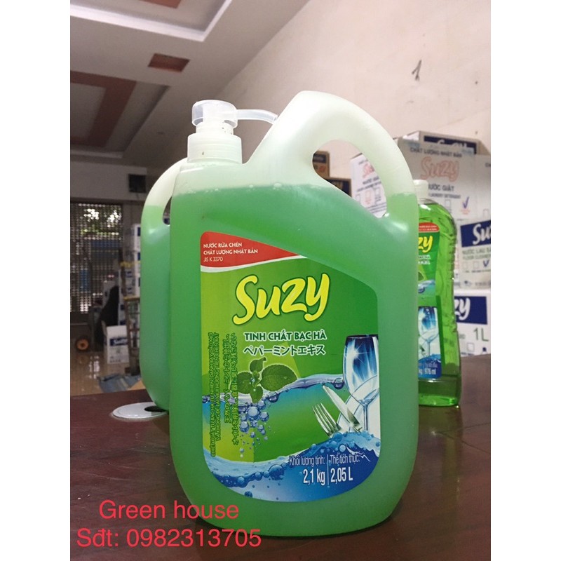 [Chính hãng] Nước rửa bát Suzy 2,1kg - thành phần hữu cơ